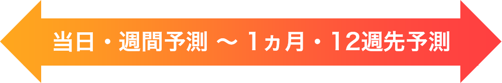 当日・週間予測～1ヵ月・12週予測